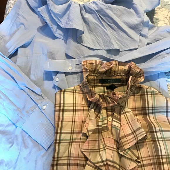 Blouse Bundle Ralph Lauren H&M Ruffles 2for1 price - Picture 12 of 13